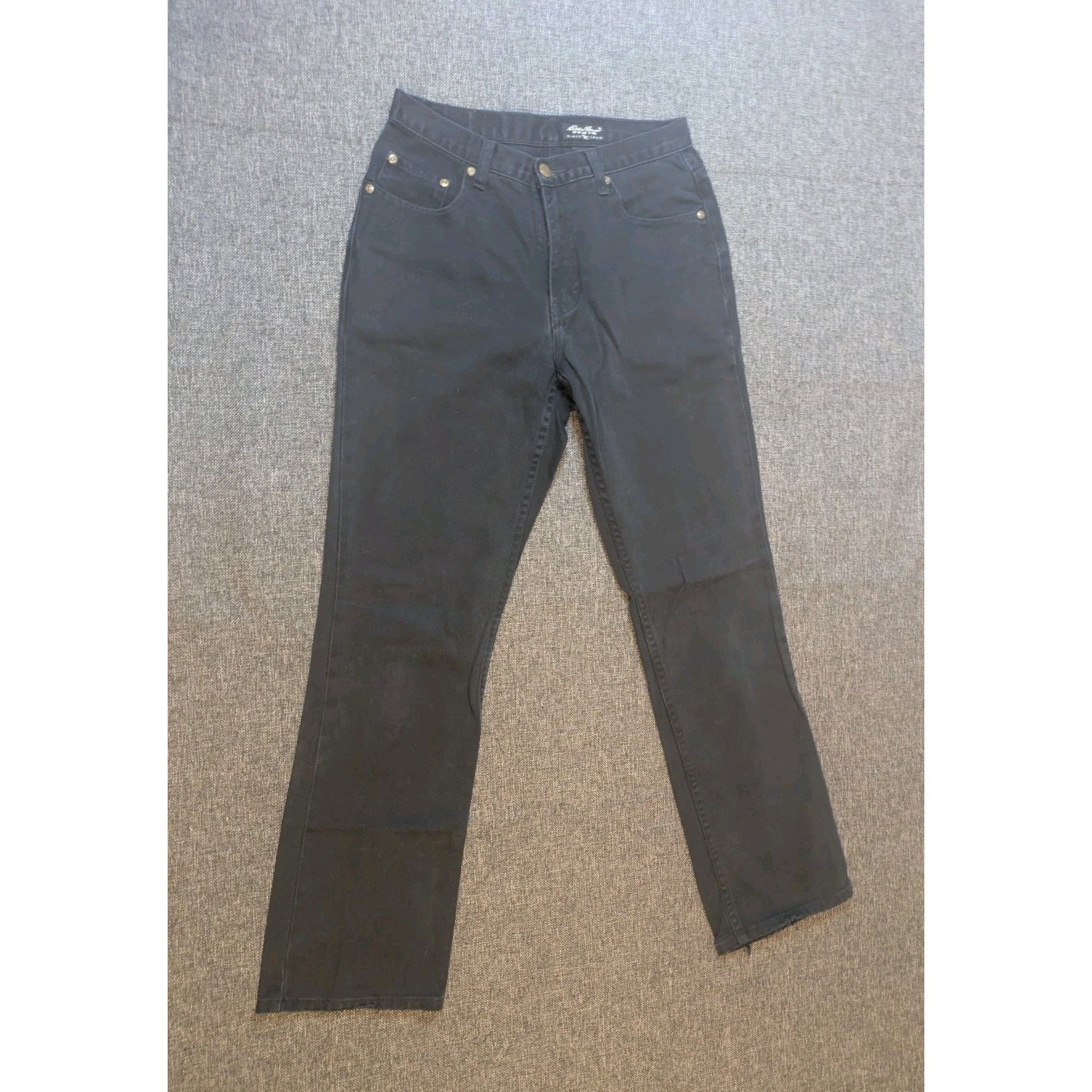Eddie Bauer Jeans Size 6 / 28x30 Dark Wash Straight Leg Fit Denim Pants